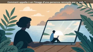Comment appelle-t-on l'image d'une personne renvoyée par le web&nbsp;?