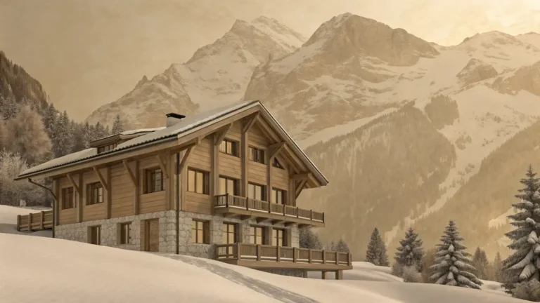 Chalets de luxe dans les Alpes pour un séjour exclusif et responsable